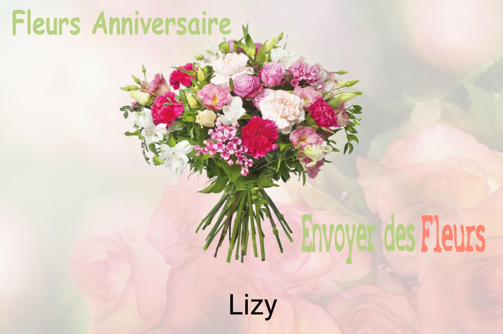 Bouquet de fleurs d’anniversaire livré à Lizy