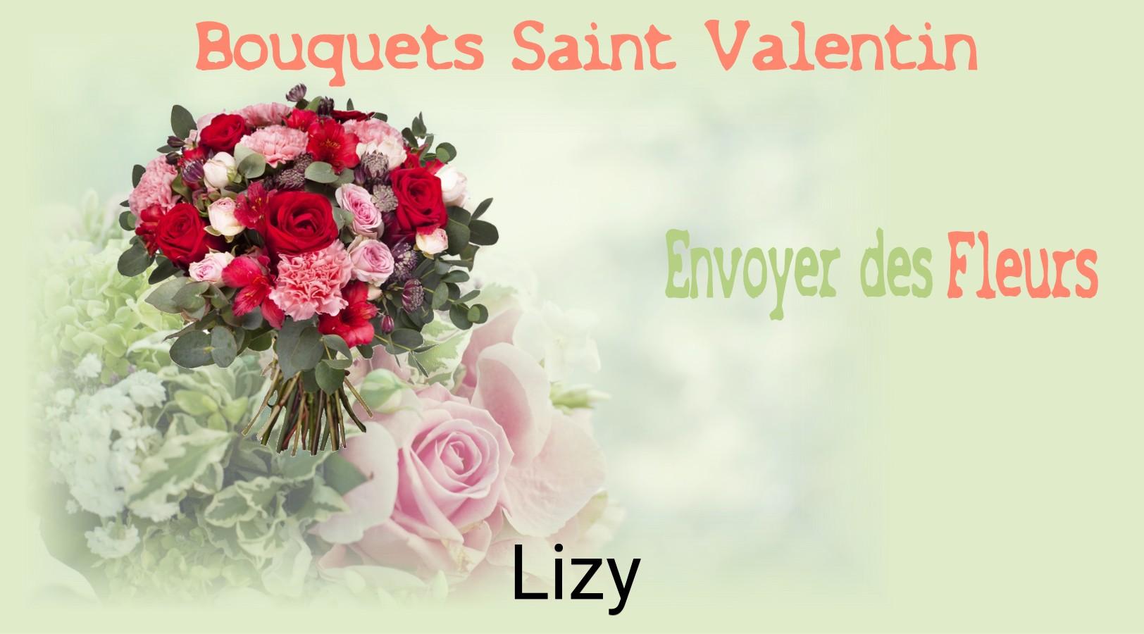 Roses de Saint-Valentin livrées à Lizy